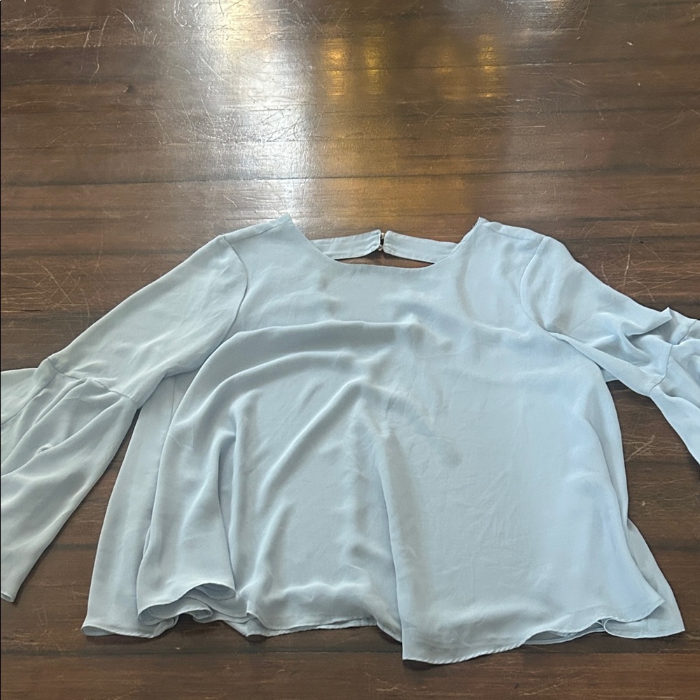 Jennifer Lopez Soft Blue Women's Blouse